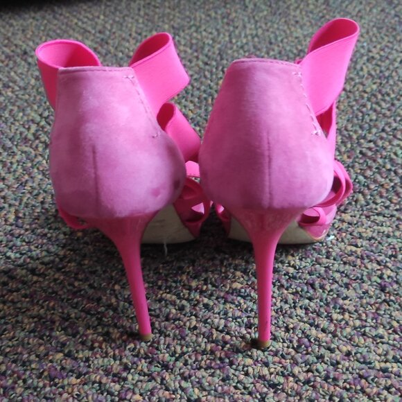 Zara sandals pink size 37 -  used - Picture 3 of 8